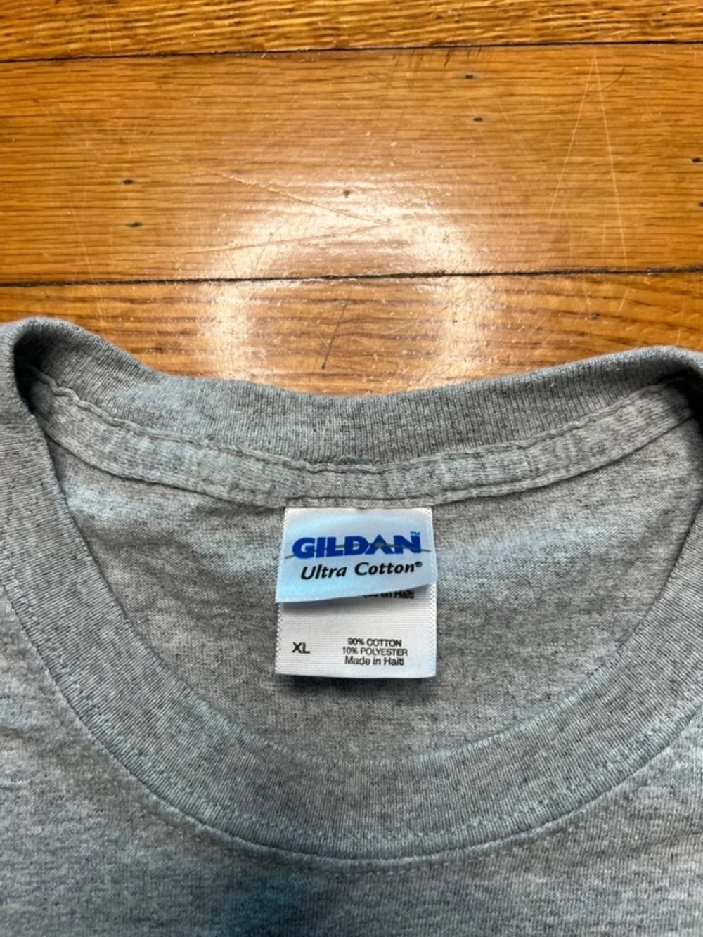 Gildan Gray 'I Raised a U.S. Marine' Graphic Tee - Picture 4 of 5